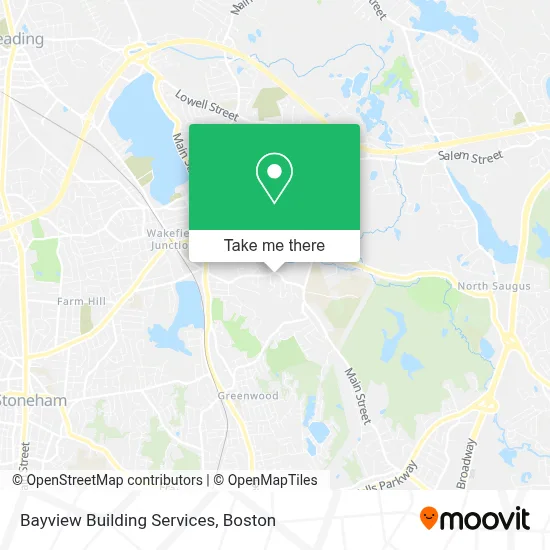 Bayview Building Services map