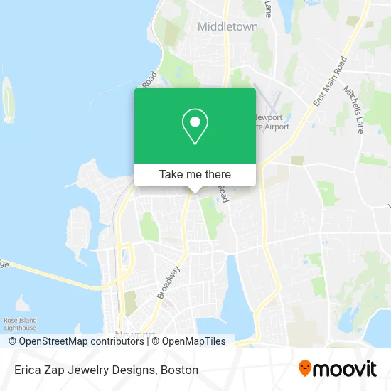 Erica Zap Jewelry Designs map
