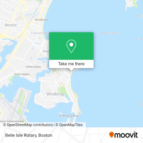 Belle Isle Rotary map