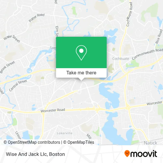 Wise And Jack Llc map