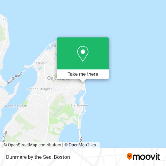 Dunmere by the Sea map