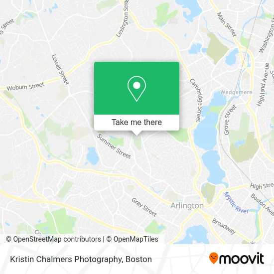 Kristin Chalmers Photography map