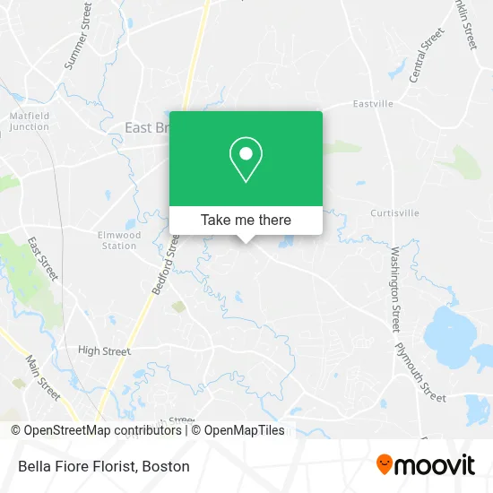 Bella Fiore Florist map