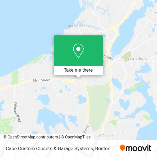 Cape Custom Closets & Garage Systems map