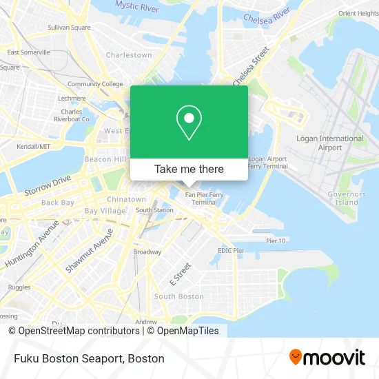 Fuku Boston Seaport map