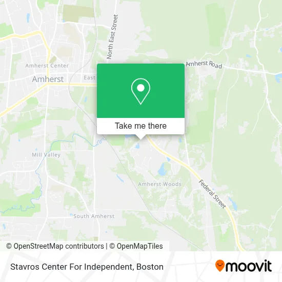 Stavros Center For Independent map