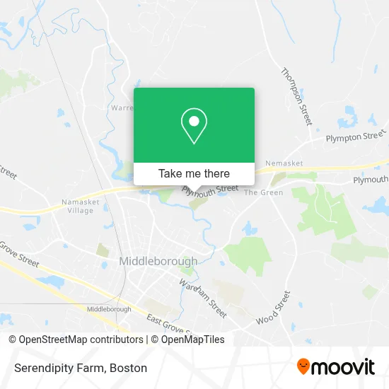 Serendipity Farm map
