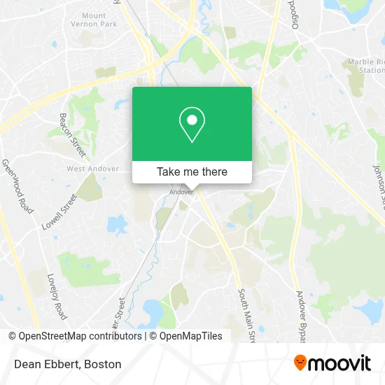 Dean Ebbert map