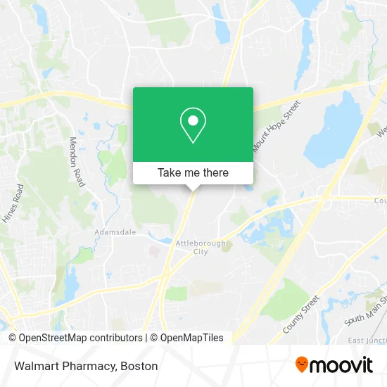 Walmart Pharmacy map