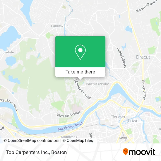 Top Carpenters Inc. map
