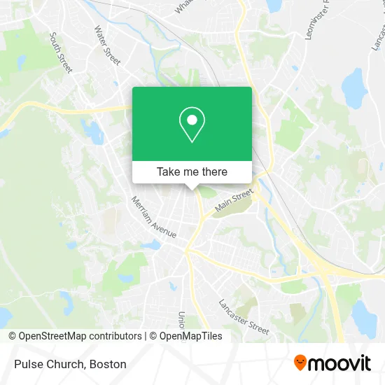 Pulse Church map