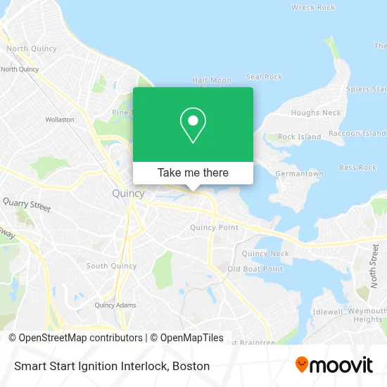 Smart Start Ignition Interlock map