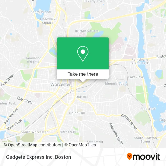Gadgets Express Inc map