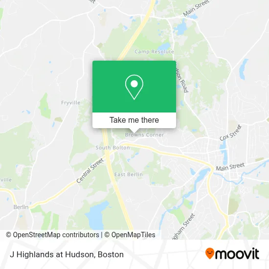 J Highlands at Hudson map