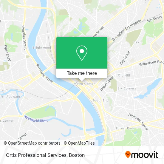 Ortiz Professional Services map