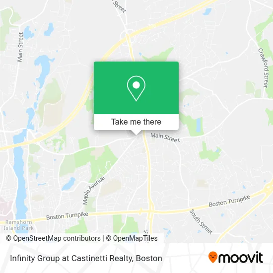 Infinity Group at Castinetti Realty map