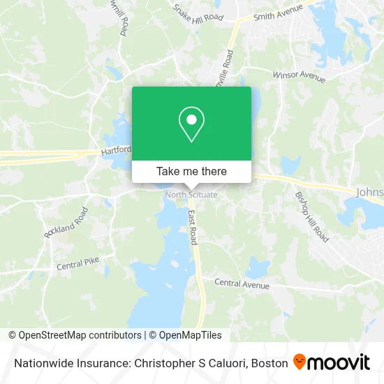 Nationwide Insurance: Christopher S Caluori map