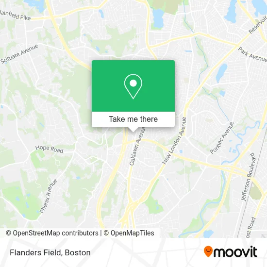 Flanders Field map