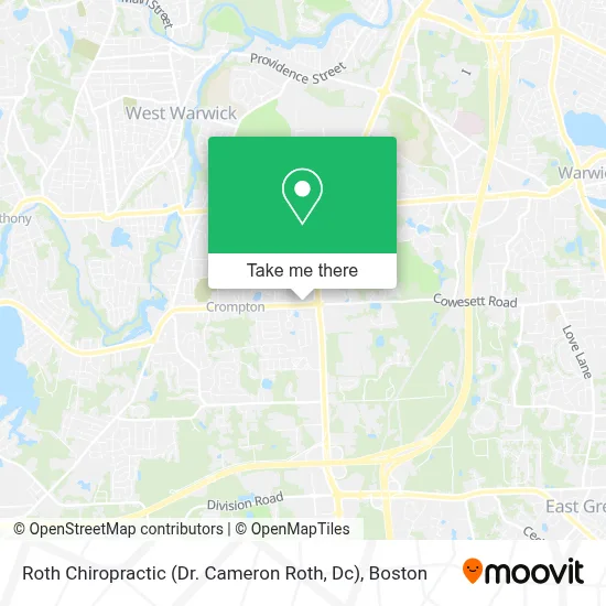 Roth Chiropractic (Dr. Cameron Roth, Dc) map
