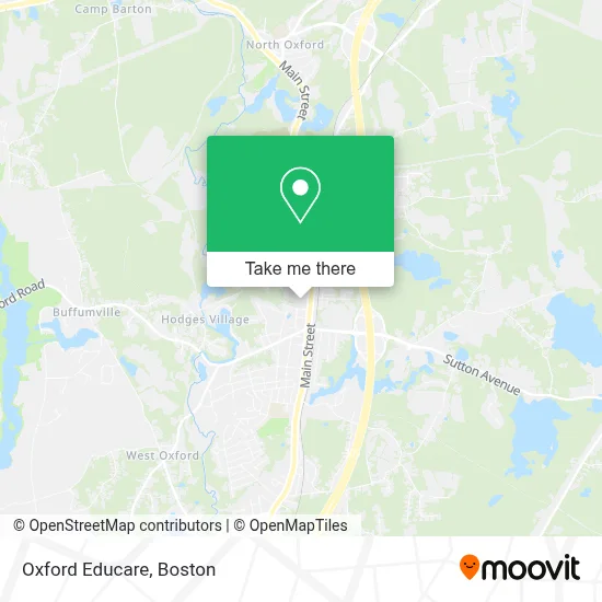 Oxford Educare map