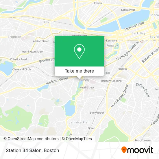 Station 34 Salon map