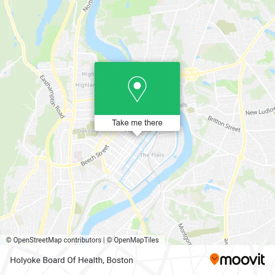 Holyoke Board Of Health map
