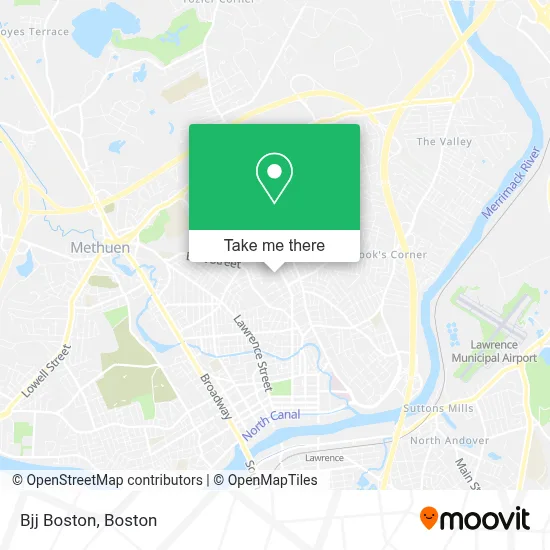 Bjj Boston map