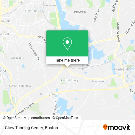 Glow Tanning Center map