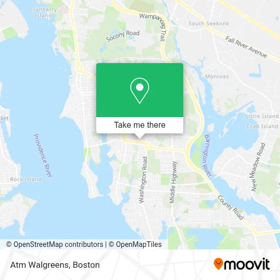 Atm Walgreens map