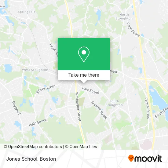 Jones School map