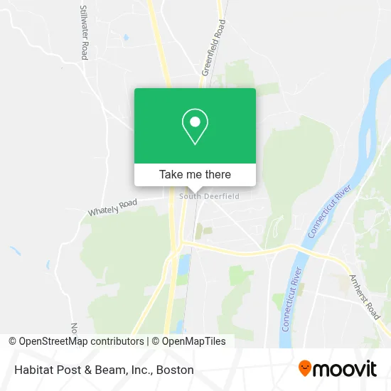 Habitat Post & Beam, Inc. map