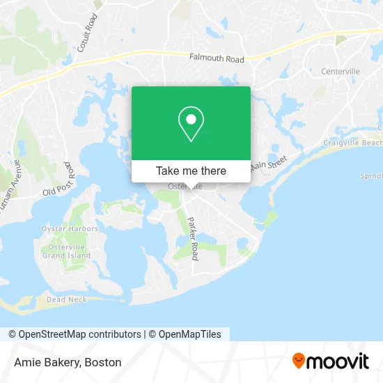 Amie Bakery map