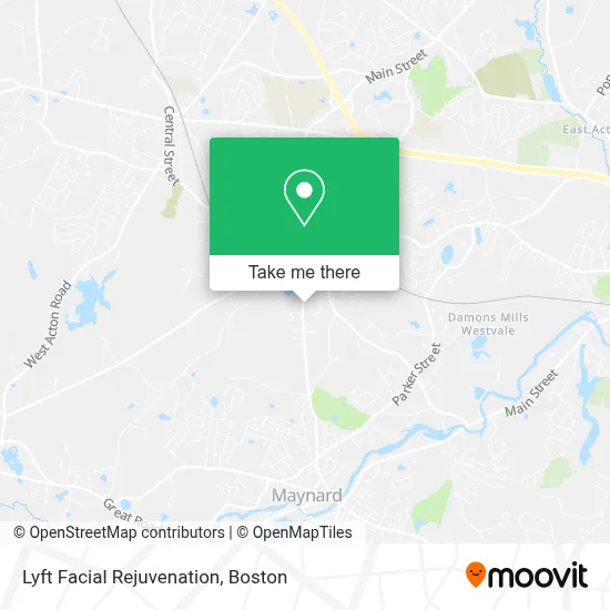 Lyft Facial Rejuvenation map