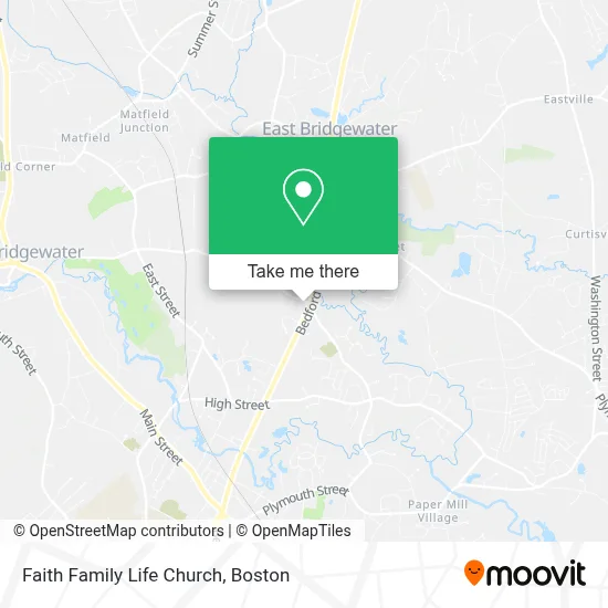 Faith Family Life Church map