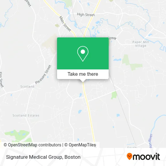 Signature Medical Group map