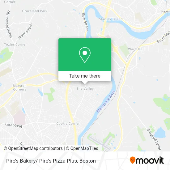 Piro's Bakery/ Piro's Pizza Plus map