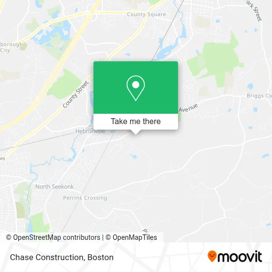Chase Construction map