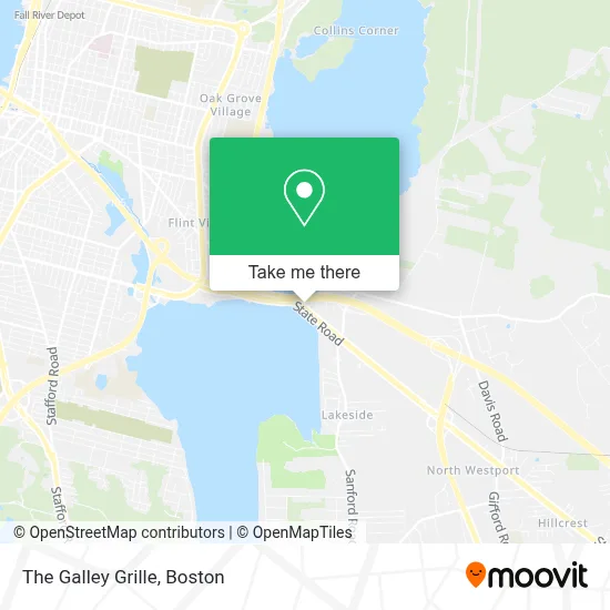 The Galley Grille map