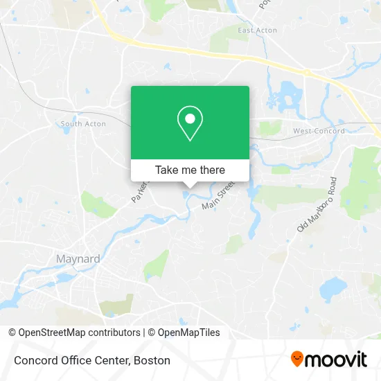 Concord Office Center map