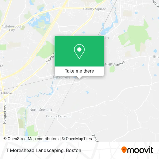 T Moreshead Landscaping map