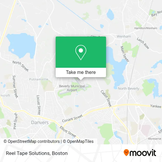 Reel Tape Solutions map