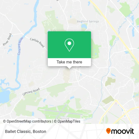 Ballet Classic map