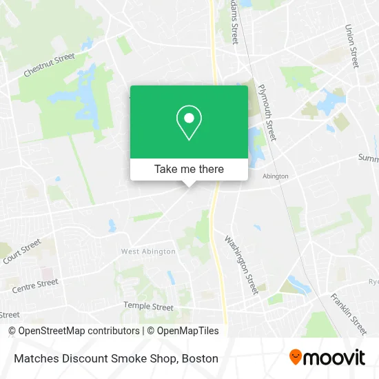 Matches Discount Smoke Shop map