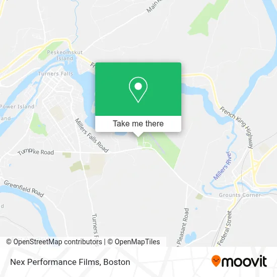 Nex Performance Films map