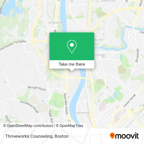 Thriveworks Counseling map