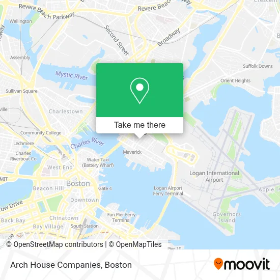 Arch House Companies map