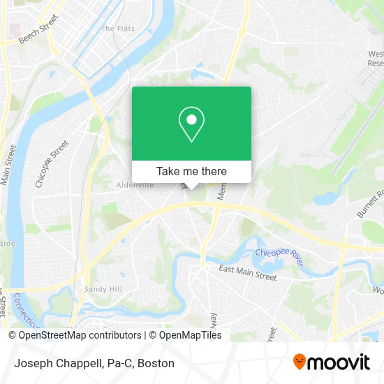 Joseph Chappell, Pa-C map