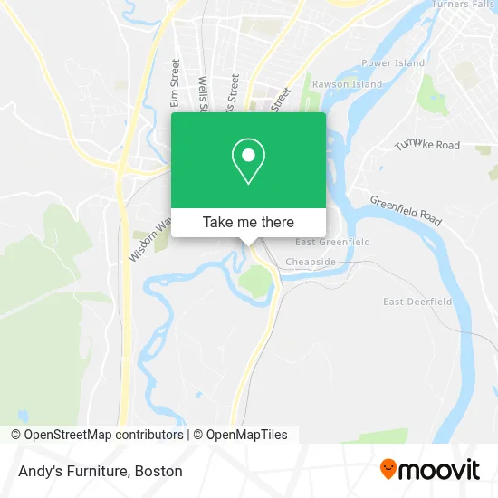 Andy's Furniture map