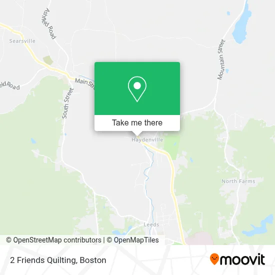 2 Friends Quilting map