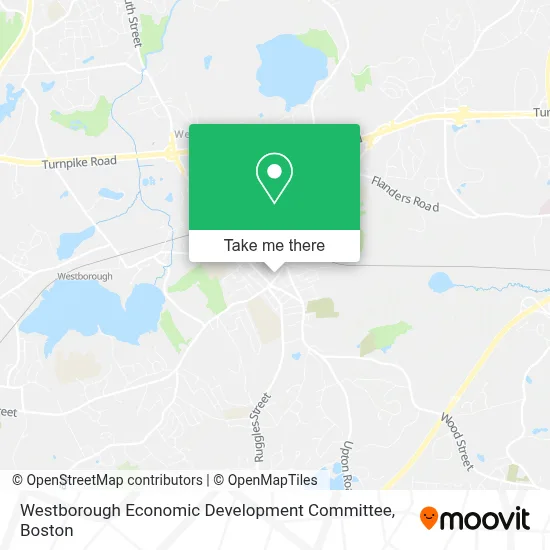 Westborough Economic Development Committee map